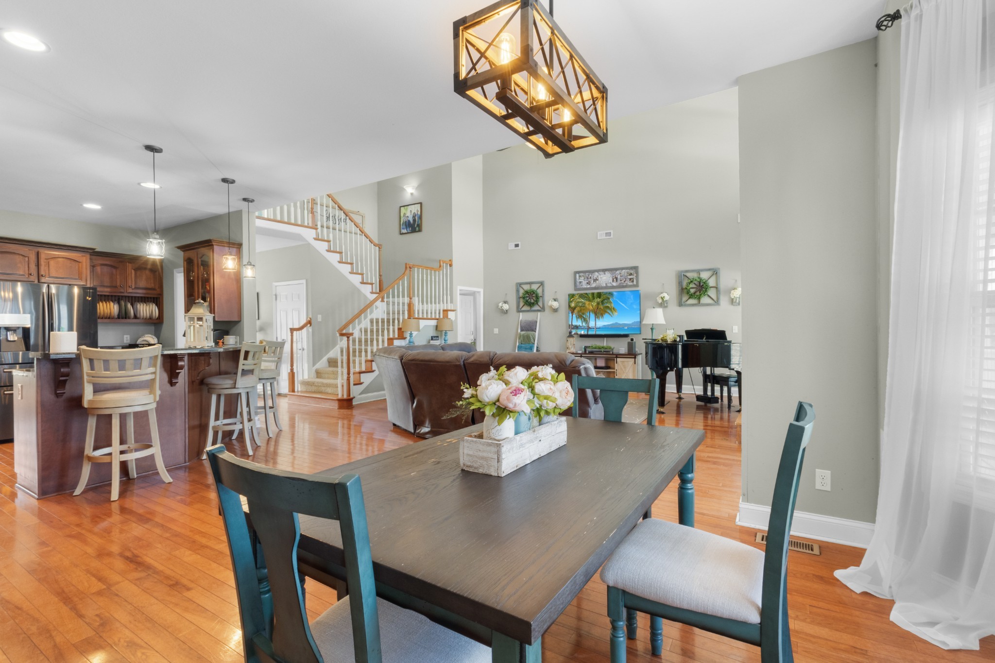 4591 Pineywoods Road Adams, TN 37010 - Photo 15 of 83 a dining room with furniture and wooden floor