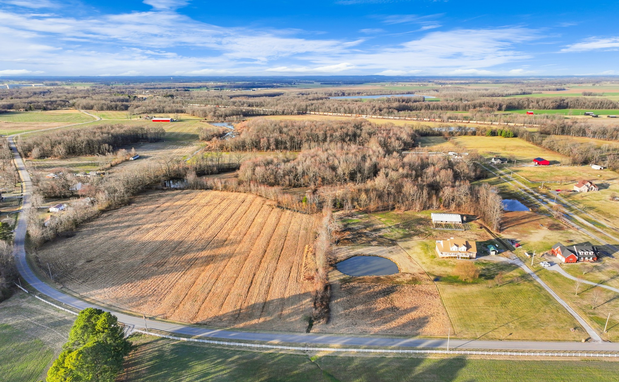 4591 Pineywoods Road Adams, TN 37010 - Photo 64 of 83 an aerial view of residential houses with outdoor space