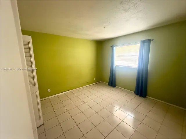 a view of empty room