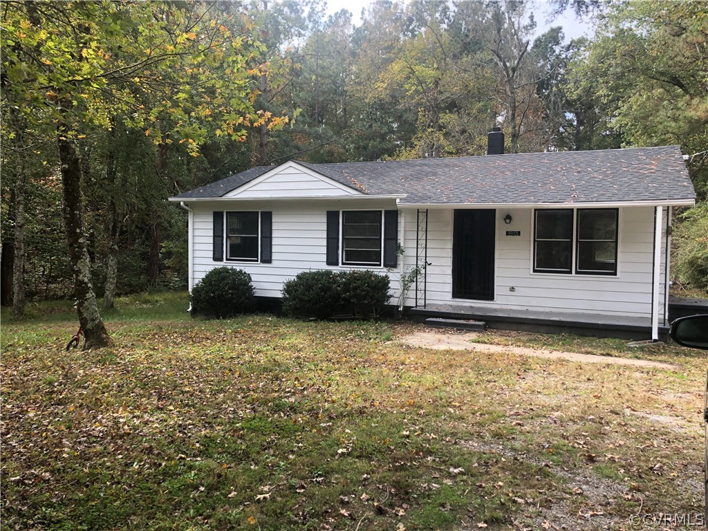 1813 Little Deer Road Alberta, VA 23821 - Photo 21 of 27 a house with trees in the background