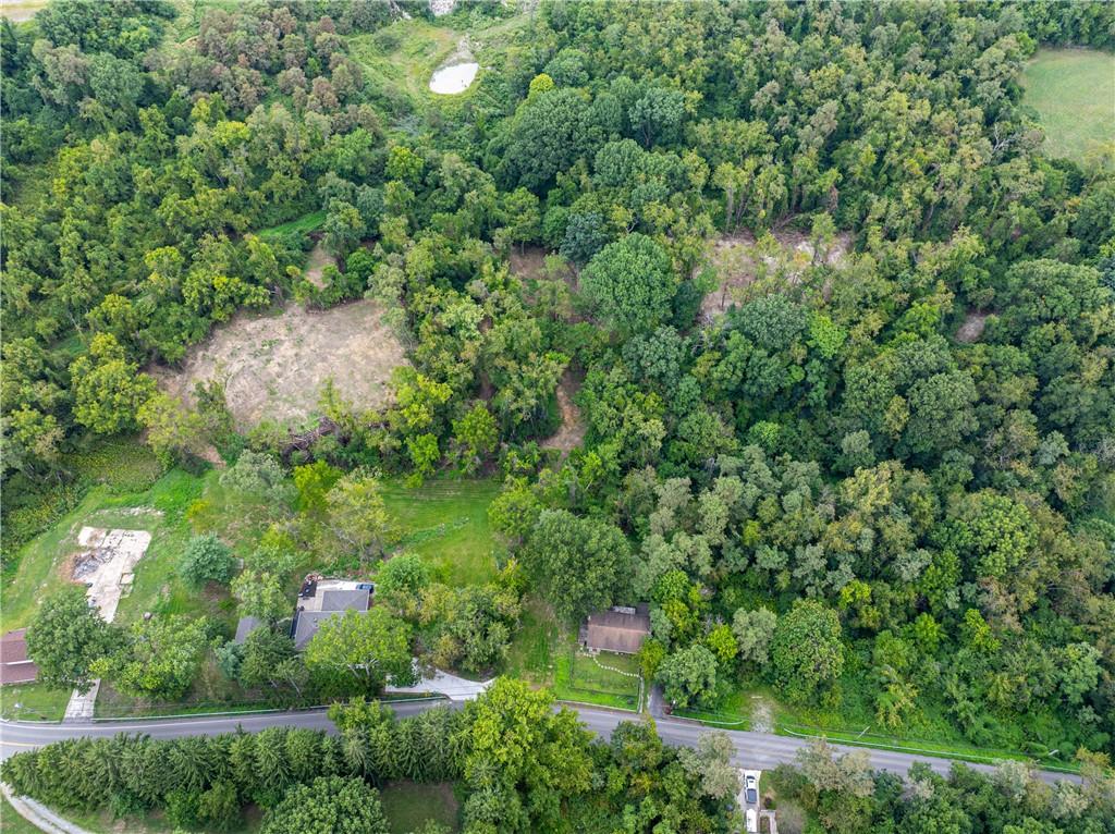 3326 New England Road West Mifflin, PA 15122 - Photo 39 of 46 an aerial view of residential house with outdoor space and trees all around
