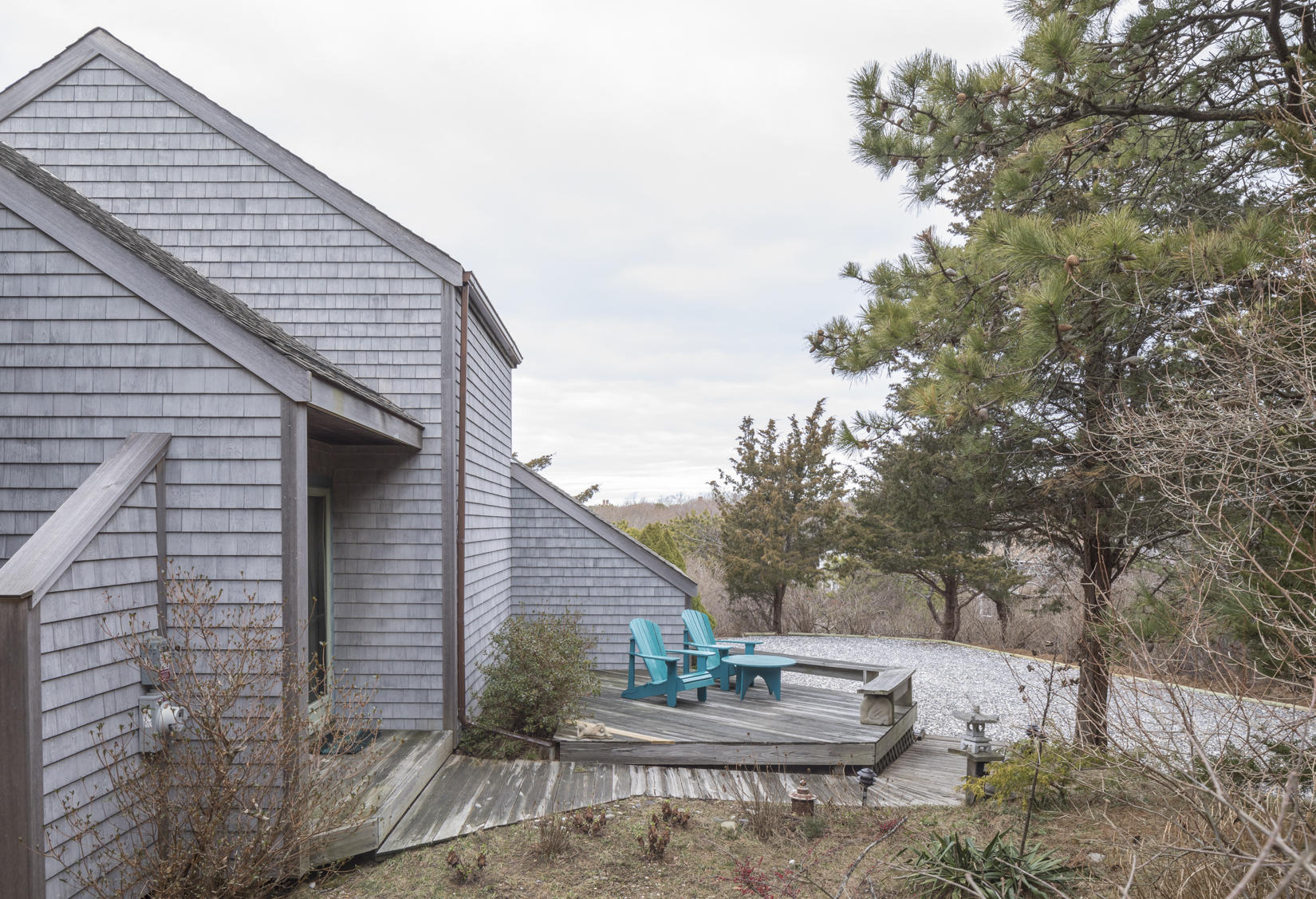 3 High Ridge Road Truro, MA 02666 - Photo 5 of 43 a view of house with backyard and seating
