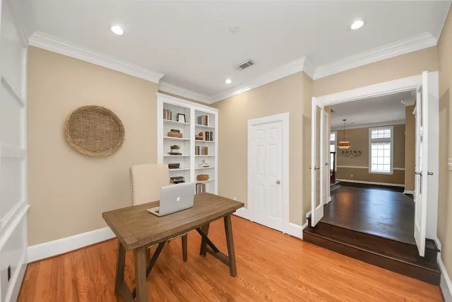 a kitchen with stainless steel appliances granite countertop a stove and a sink