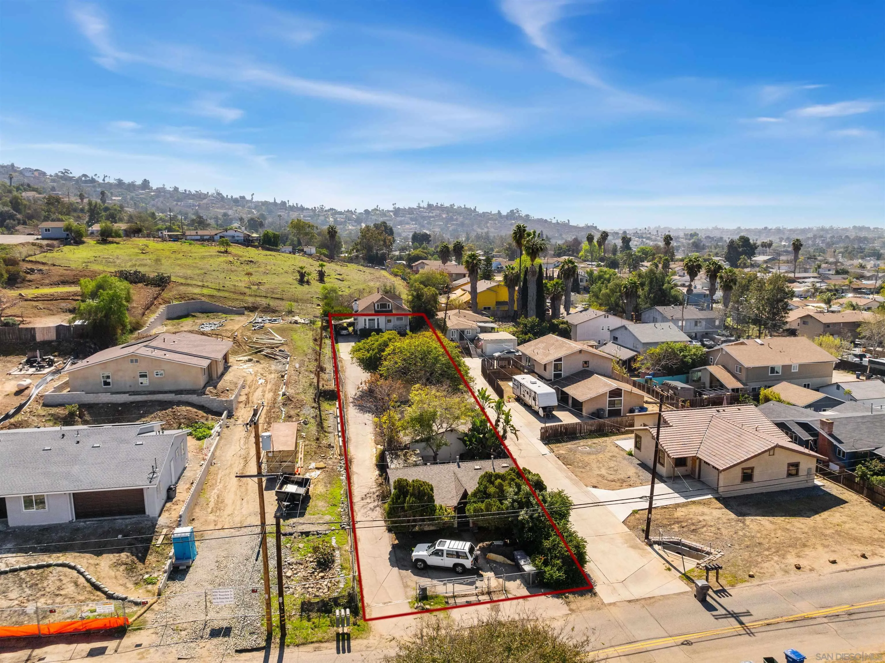9069-73 Rosedale Court Spring Valley, CA 91977 - Photo 45 of 47 an aerial view of a city