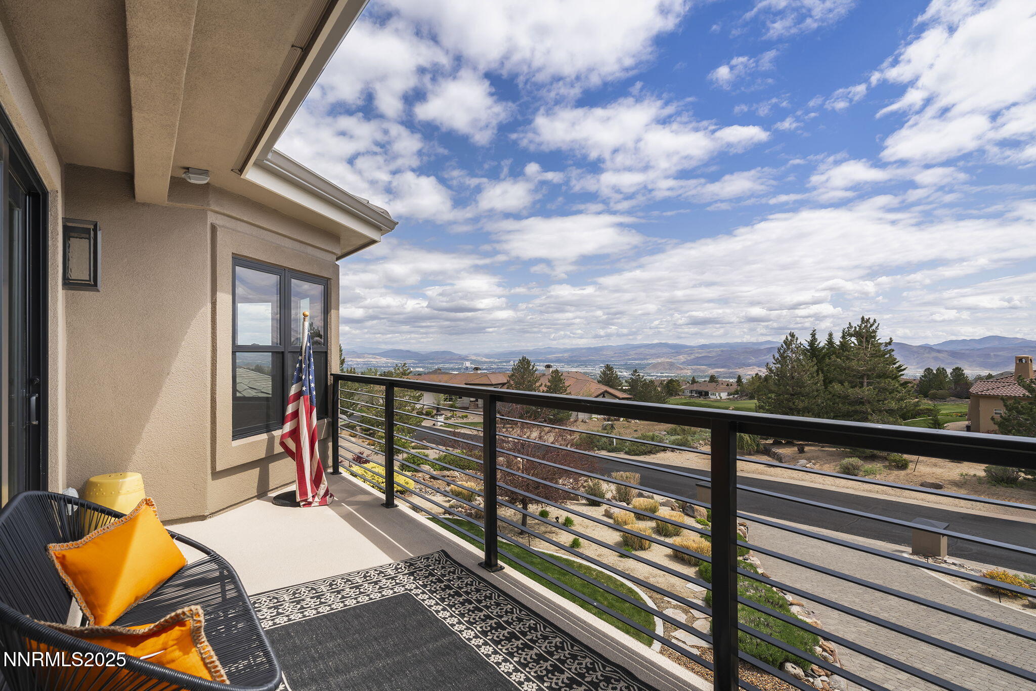 6177 North Featherstone Circle Reno, NV 89511 - Photo 55 of 72 a view of balcony with furniture