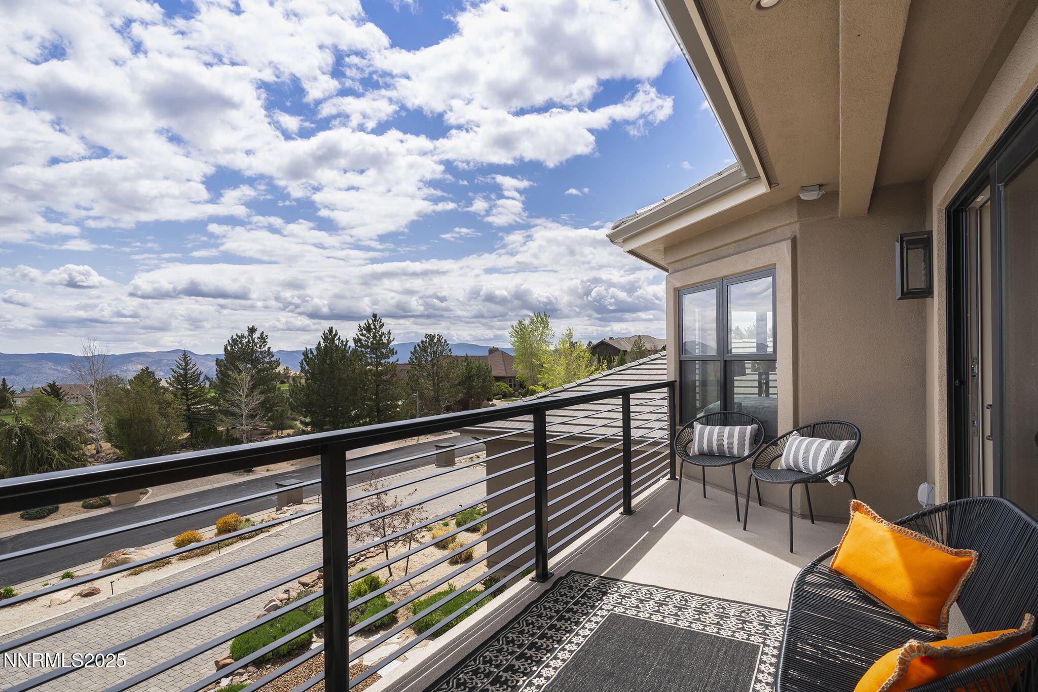 6177 North Featherstone Circle Reno, NV 89511 - Photo 56 of 72 a view of balcony with furniture