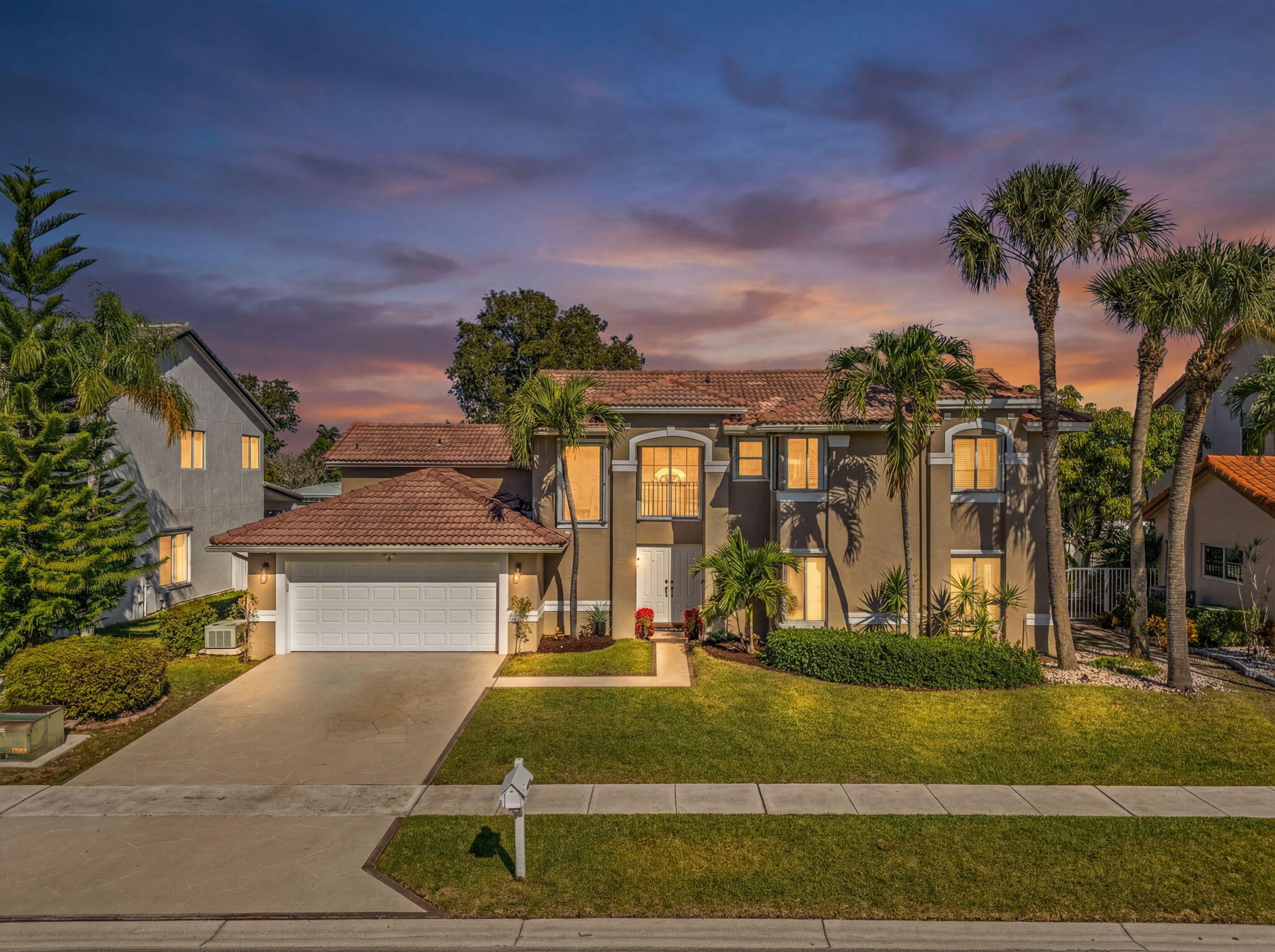 10811 Fox Glen Drive Boca Raton, FL 33428 - Photo 28 of 31 10811-House Twilight