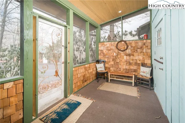 a view of an outdoor space with seating area