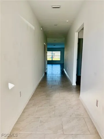 a view of empty room