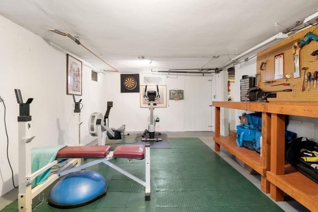 2 Lexington Avenue Lexington, MA 02421 - Photo 36 of 39 a room with furniture and gym equipment