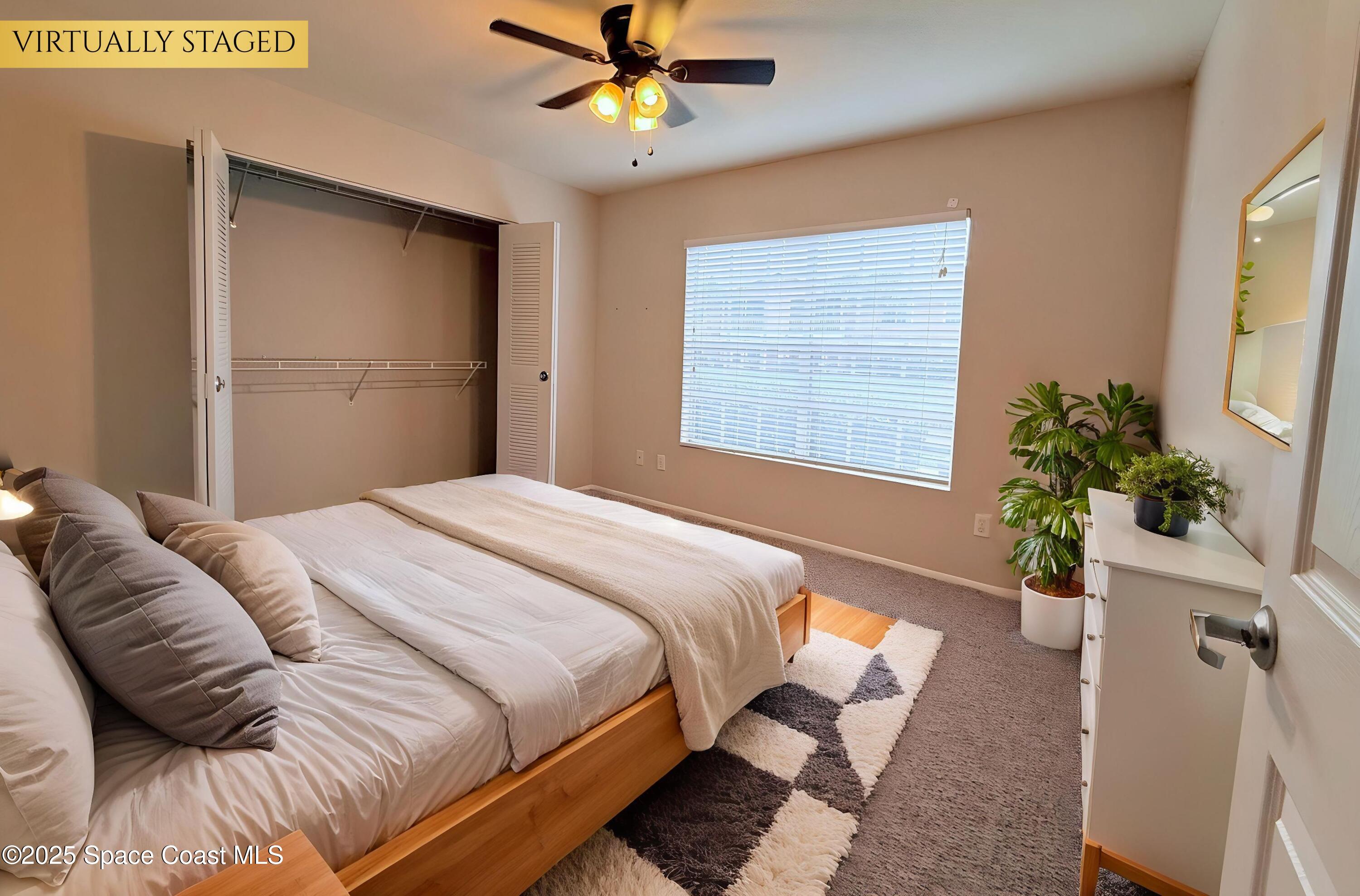 1880 Long Iron Drive, Unit 1307 Rockledge, FL 32955 - Photo 18 of 30 Virtually Staged - Guest bed