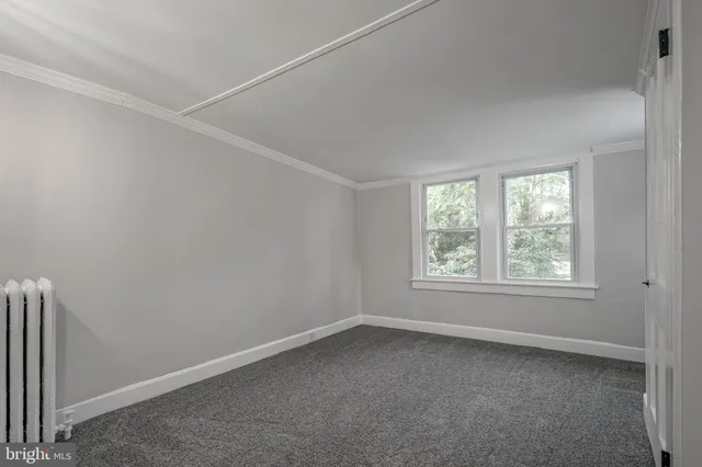 a view of empty room