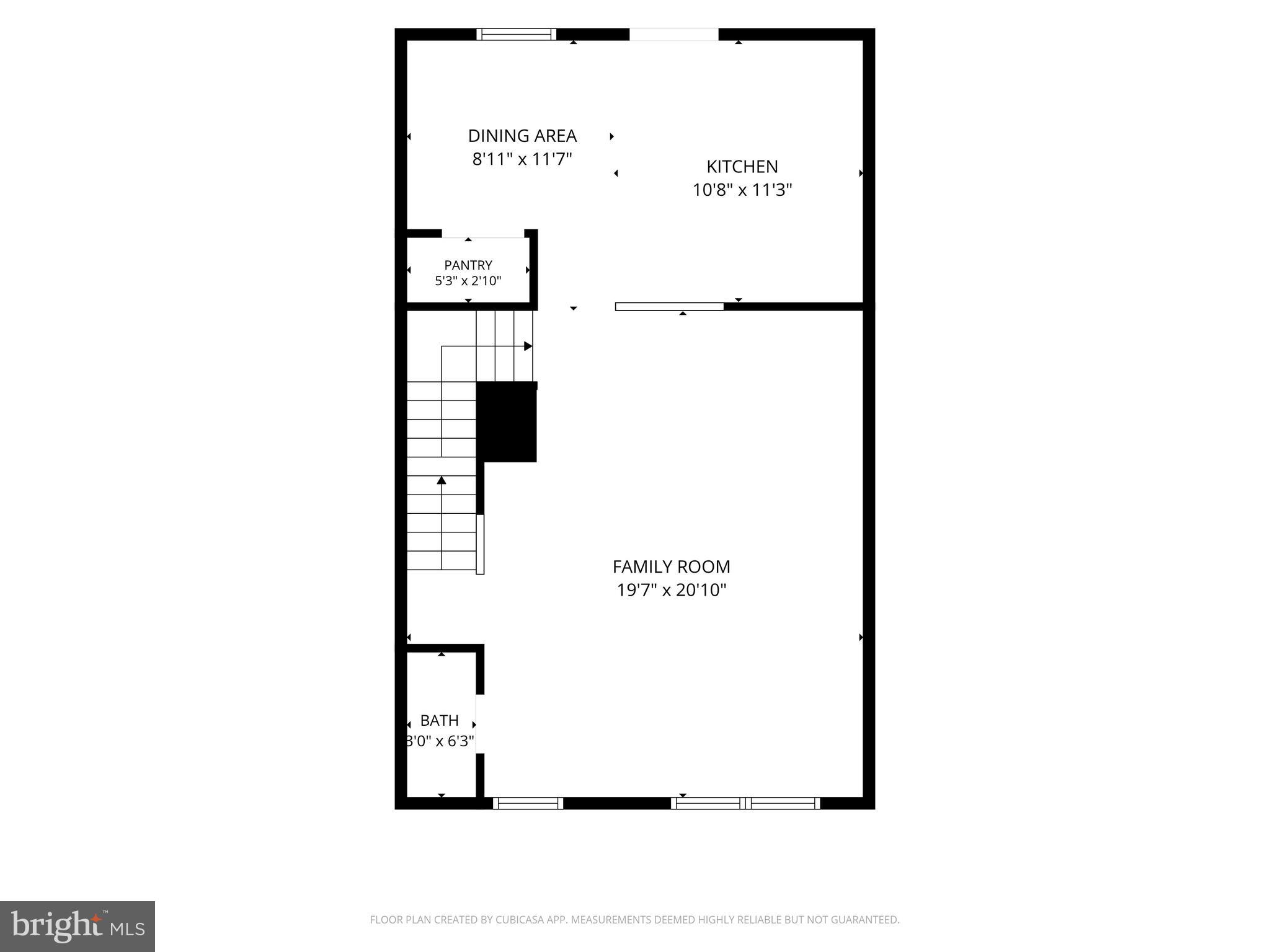 106 Washington Street Inwood, WV 25428 - Photo 41 of 43 Upper 1 Floor Plan