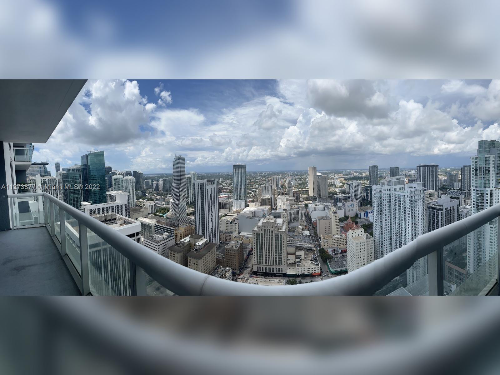 50 Biscayne Boulevard, Unit 5005 Miami, FL 33132 - Photo 14 of 20 a view of a city from a balcony