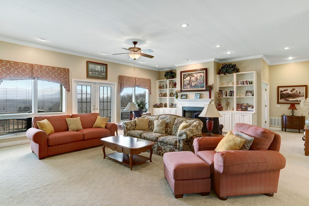 18 Foxfire Court Hayesville, NC 28904 - Photo 12 of 41 a living room with furniture and a large window
