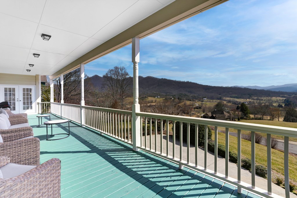 18 Foxfire Court Hayesville, NC 28904 - Photo 30 of 41 a view of a two chairs in the balcony