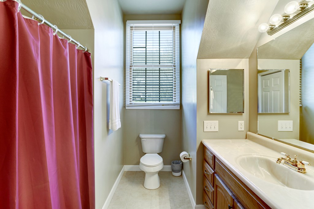 18 Foxfire Court Hayesville, NC 28904 - Photo 35 of 41 a bathroom with a sink a toilet and shower