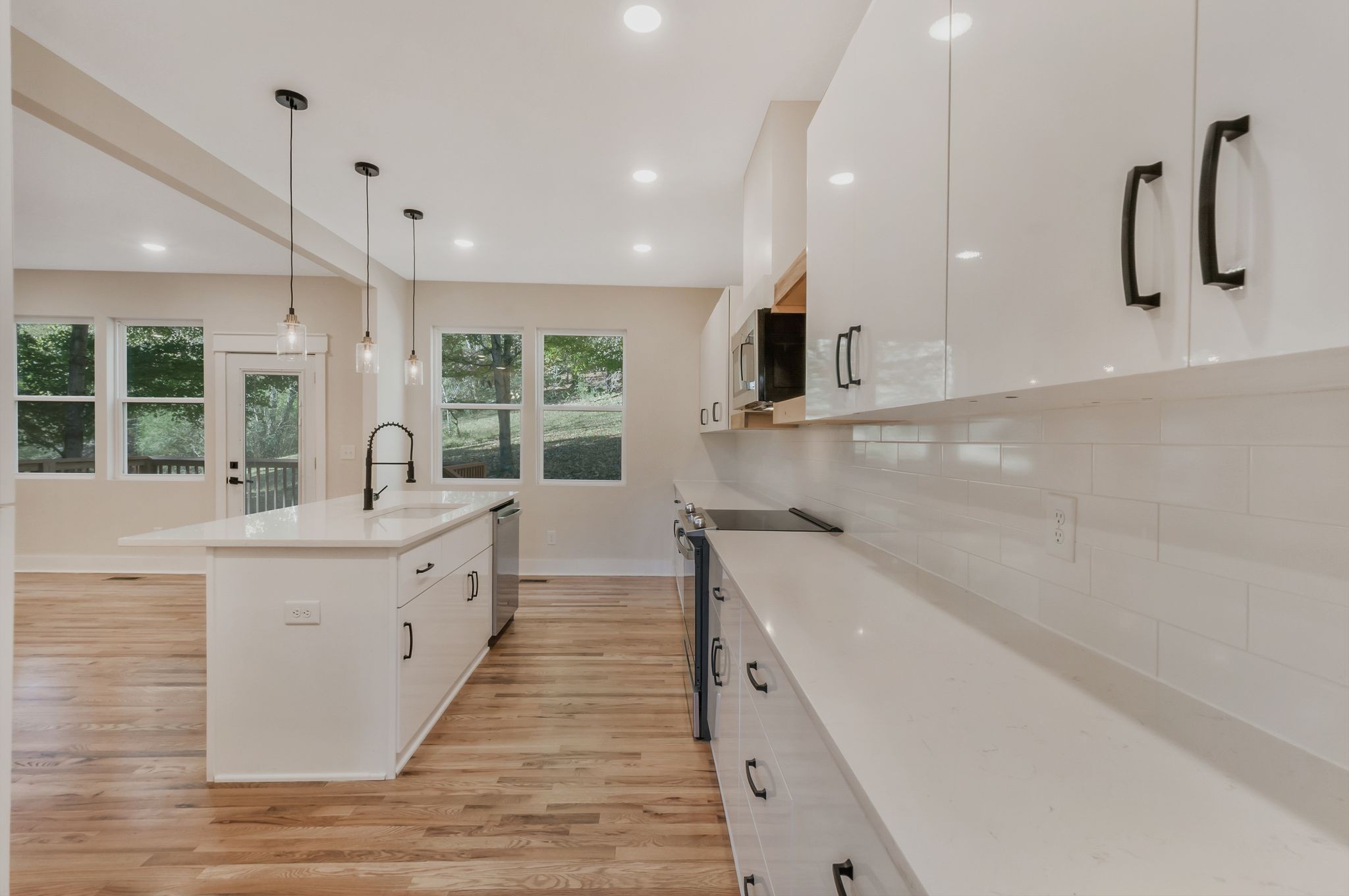 2005 Beaver Ridge Road White Bluff, TN 37187 - Photo 9 of 39 a large white kitchen with a large window