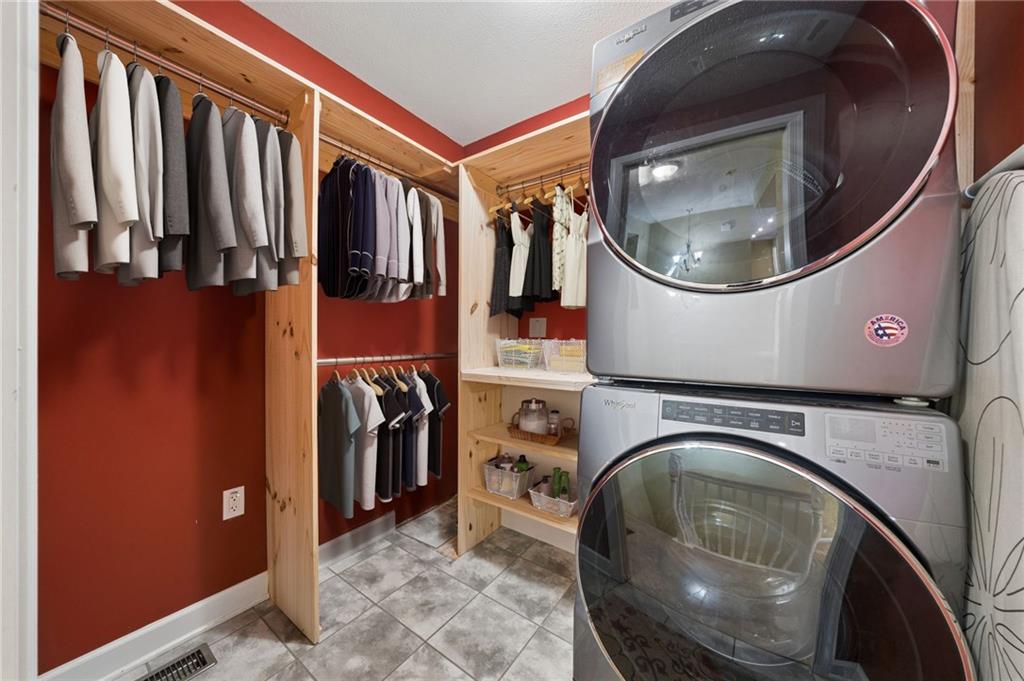 317 Ann Circle Indiana, PA 15701 - Photo 23 of 39 a utility room with stainless steel appliances washer and dryer