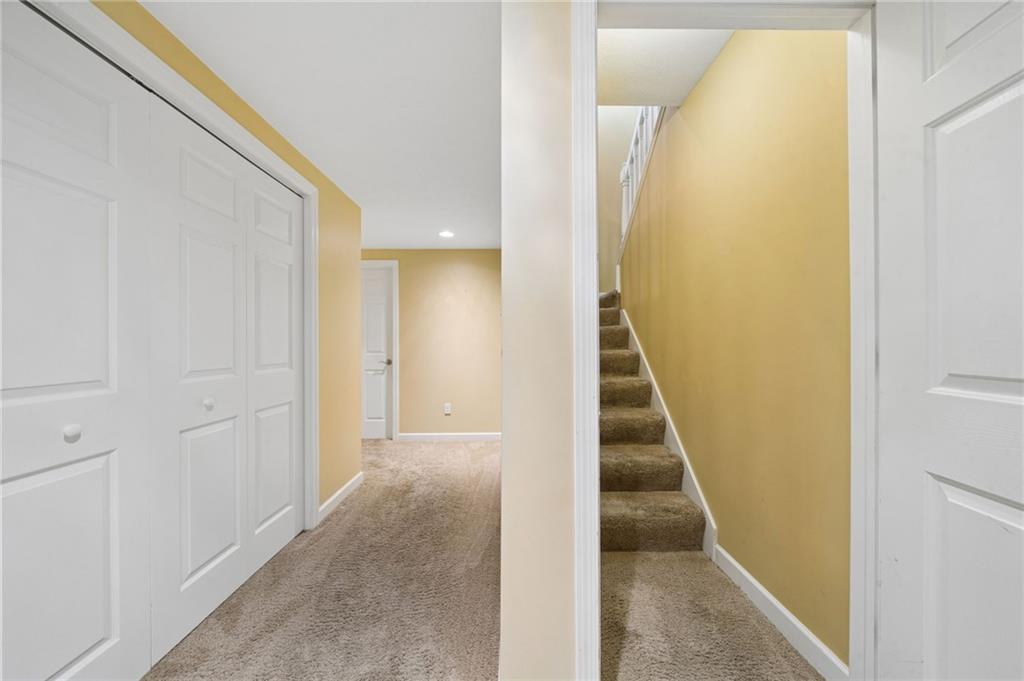 317 Ann Circle Indiana, PA 15701 - Photo 25 of 39 a view of a hallway with staircase