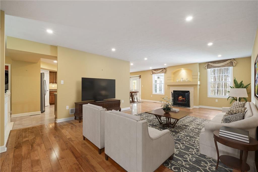 317 Ann Circle Indiana, PA 15701 - Photo 6 of 39 a living room with furniture and a flat screen tv