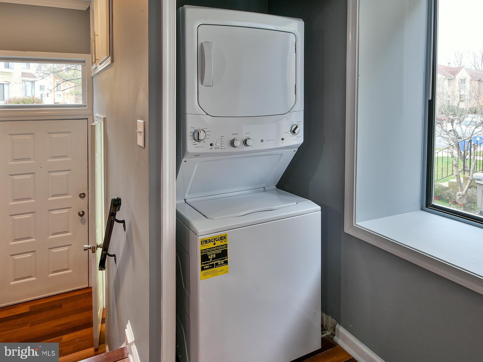 3511 Castle Way, Unit 312 Silver Spring, MD 20904 - Photo 26 of 34 a utility room with dryer and washer