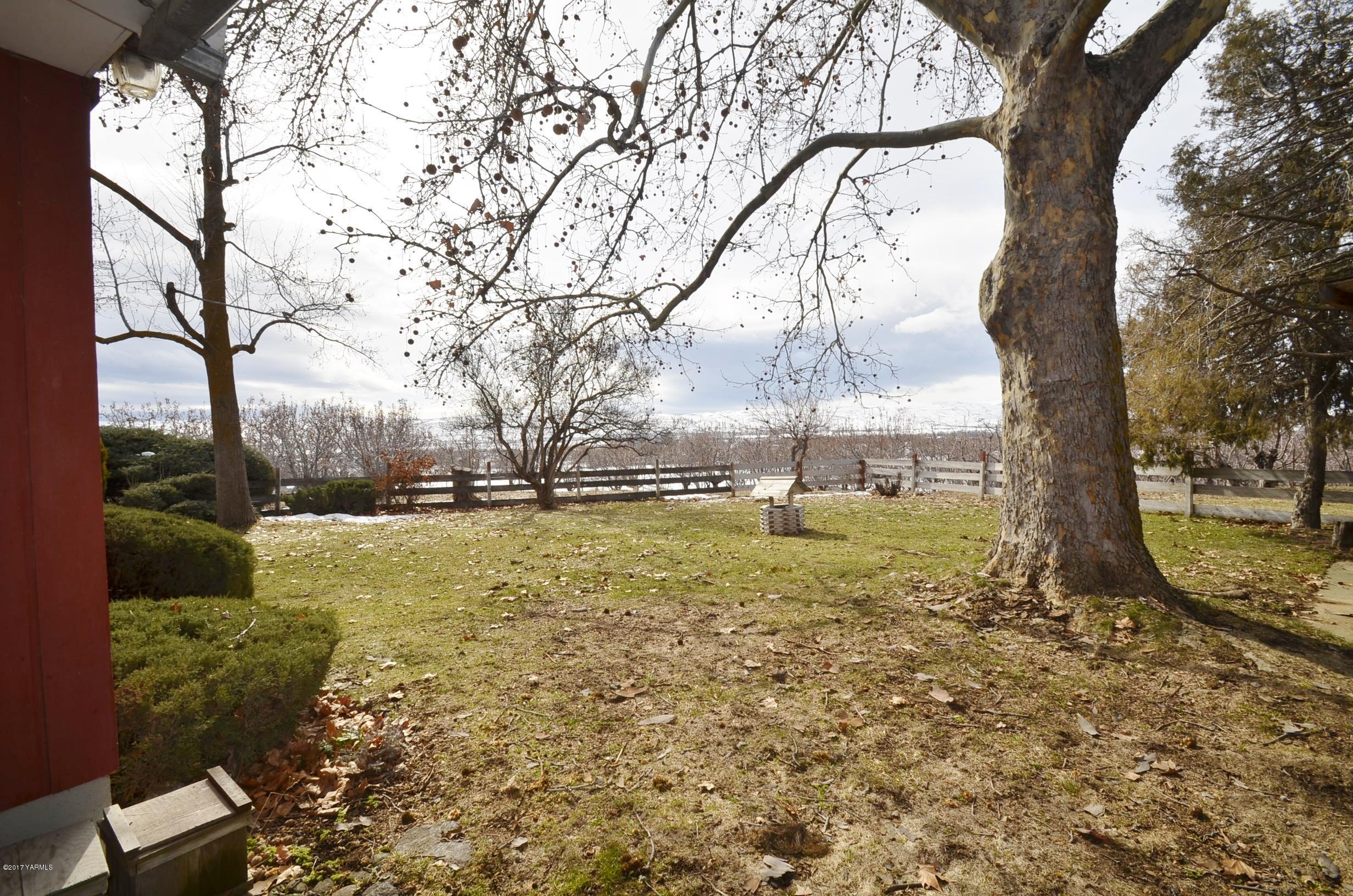 12602 Gilbert Road Yakima, WA 98903 - Photo 23 of 24 a view of yard with large trees