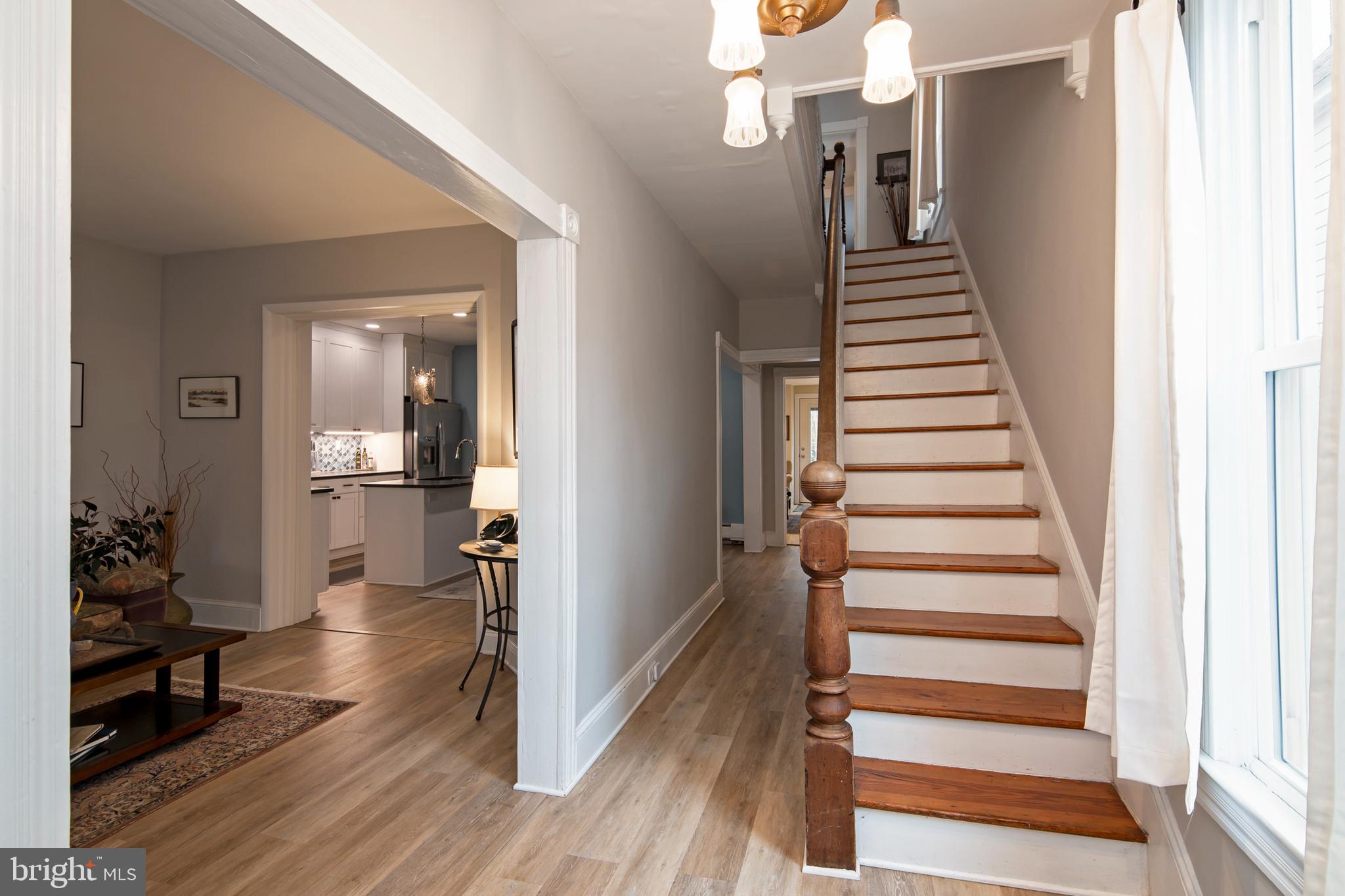 102 Choptank Avenue Cambridge, MD 21613 - Photo 10 of 23 a view of a hallway with wooden floor and entryway