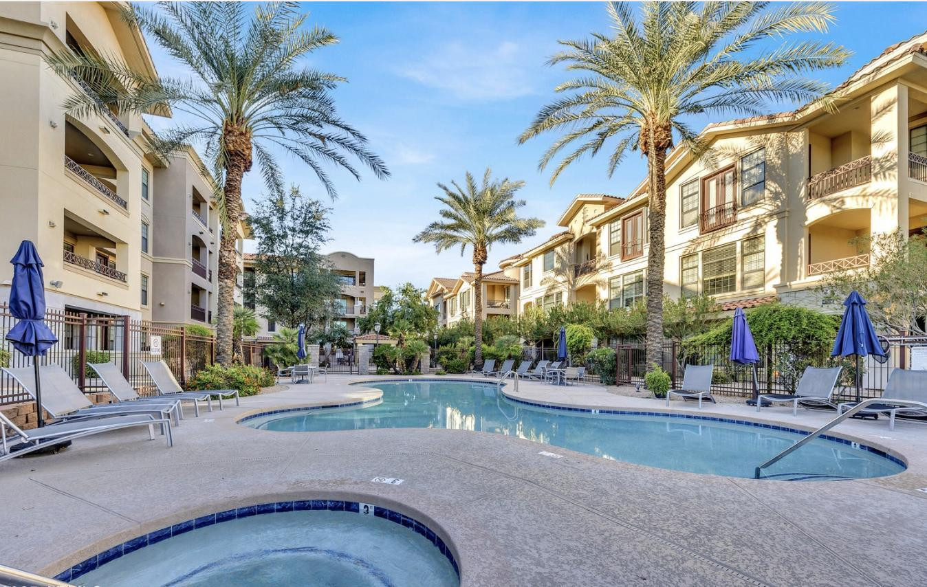 7291 North Scottsdale Road, Unit 1001 Paradise Valley, AZ 85253 - Photo 30 of 34 a view of a street with a building
