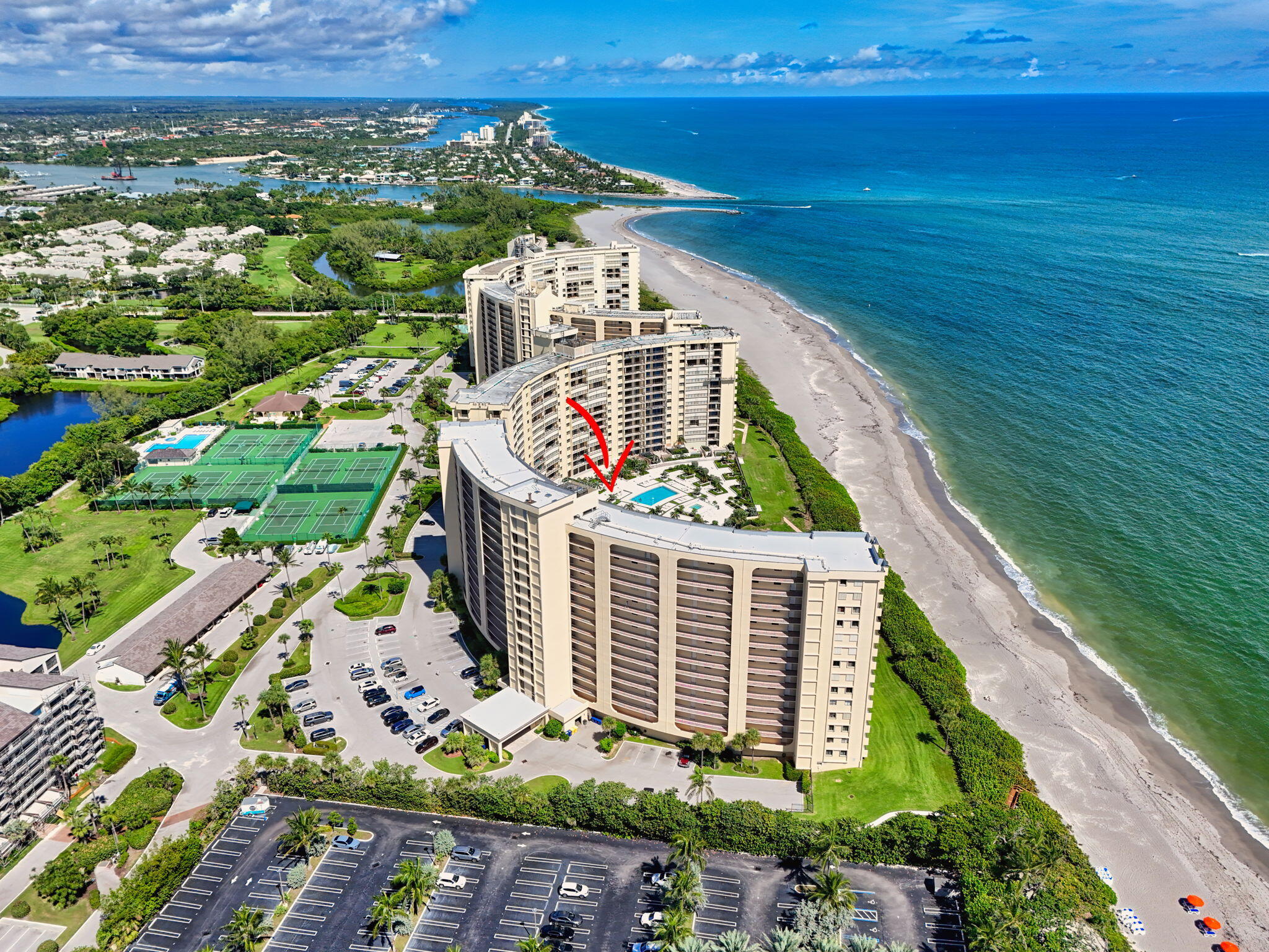 100 Ocean Trail Way, Unit 305 Jupiter, FL 33477 - Photo 33 of 53 a view of a house with a yard