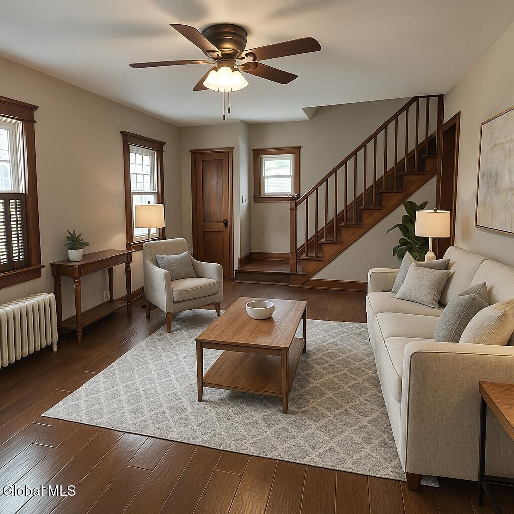 310 McCarty Avenue Albany, NY 12209 - Photo 4 of 30 Virtually Staged Living Room