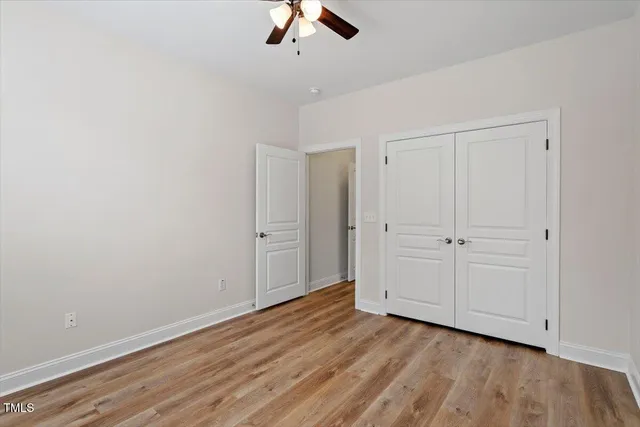 wooden floor in an empty room