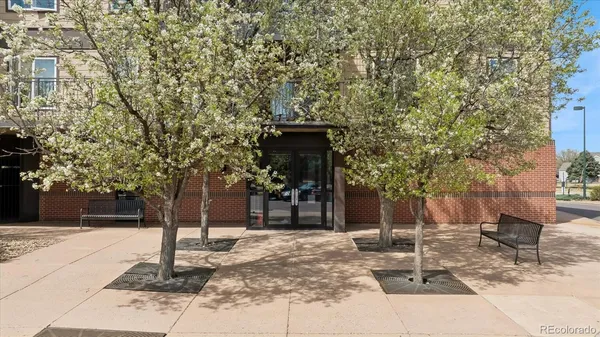 a front view of a house with tree s