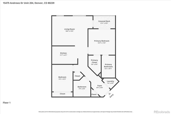 $275,000 | 15475 Andrews Drive, Unit 204, Denver, CO 80239