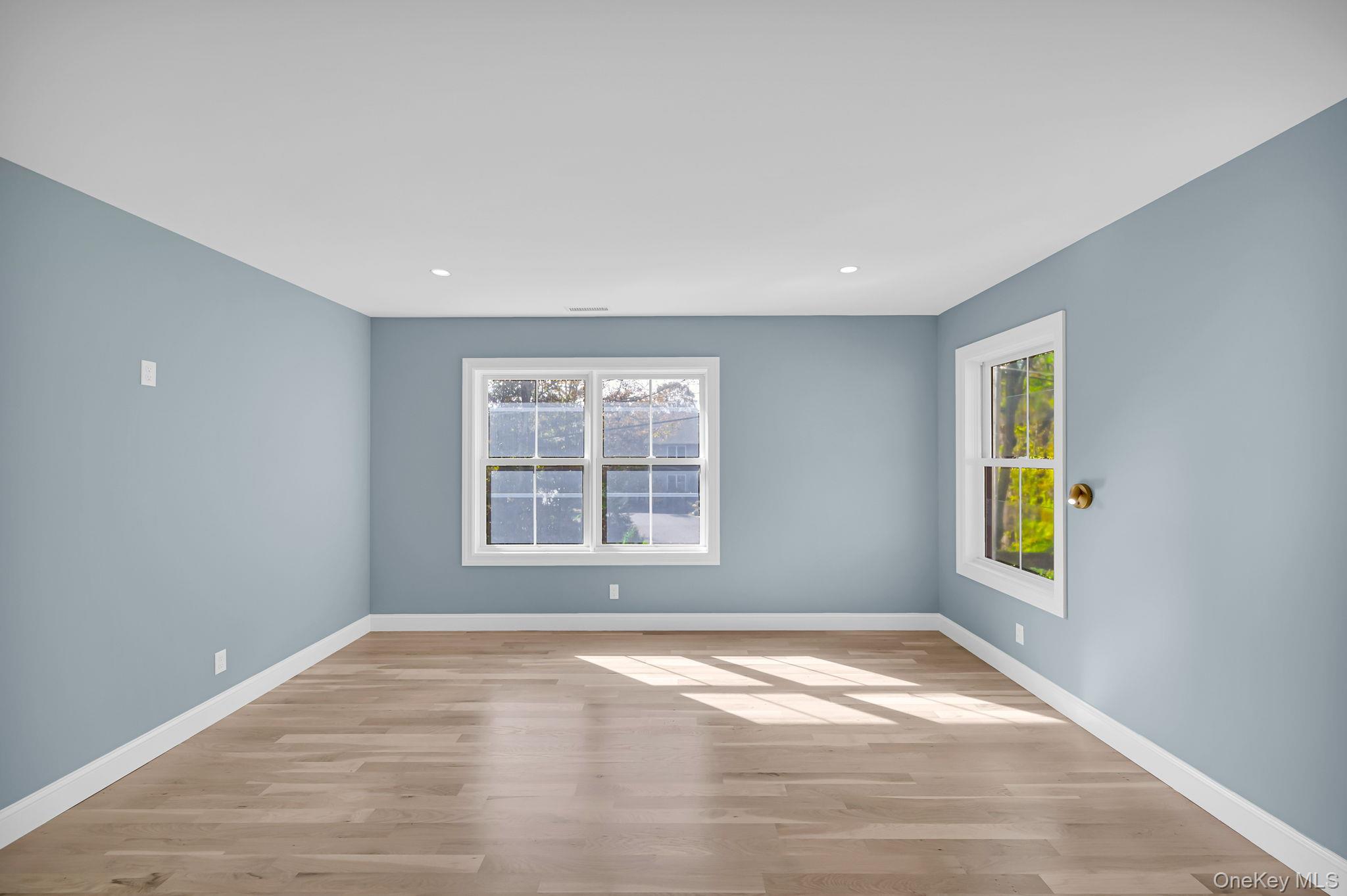 170 Brimstone Road Patterson, NY 12563 - Photo 24 of 48 Unfurnished room with light wood-style flooring and recessed lighting