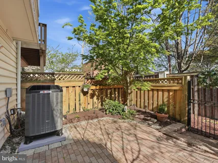 a view of a park with tree s