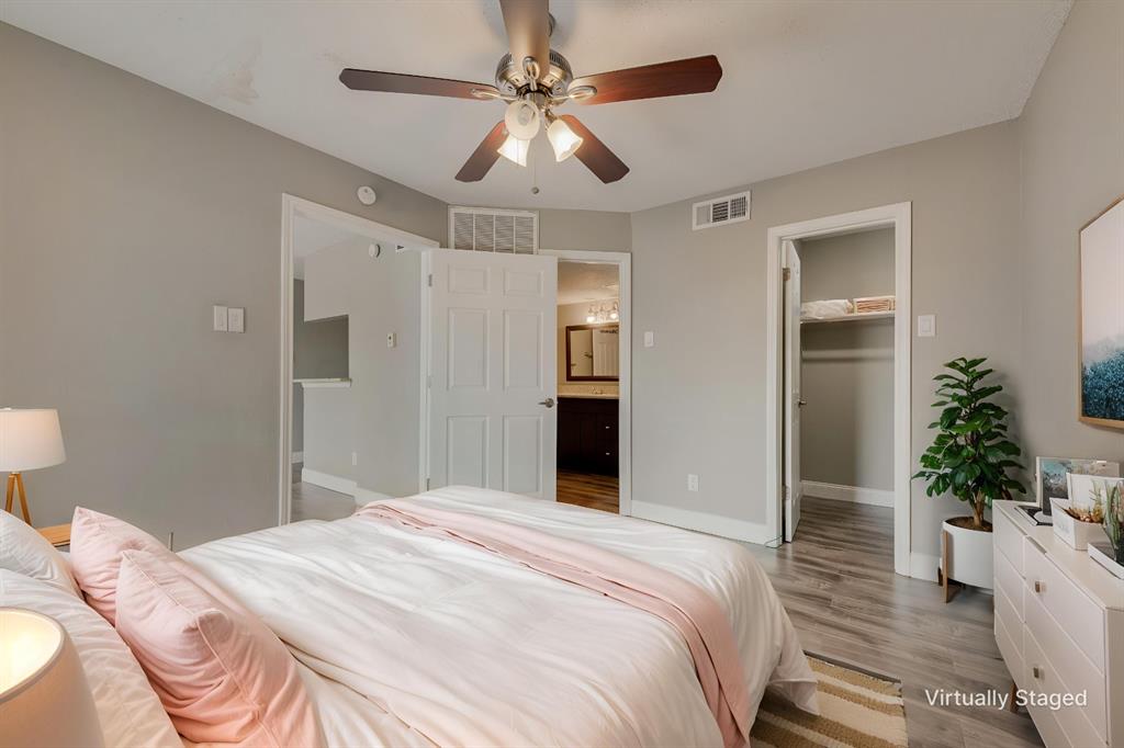 18333 Roehampton Drive, Unit 1037 Dallas, TX 75252 - Photo 9 of 20 Another view of the Bedroom!