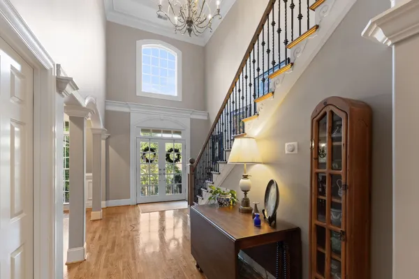 a view of a entryway door of the house