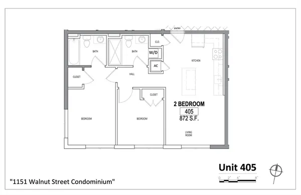 $4,250 | 1151 Walnut Street, Unit 405, Newton, MA 02461