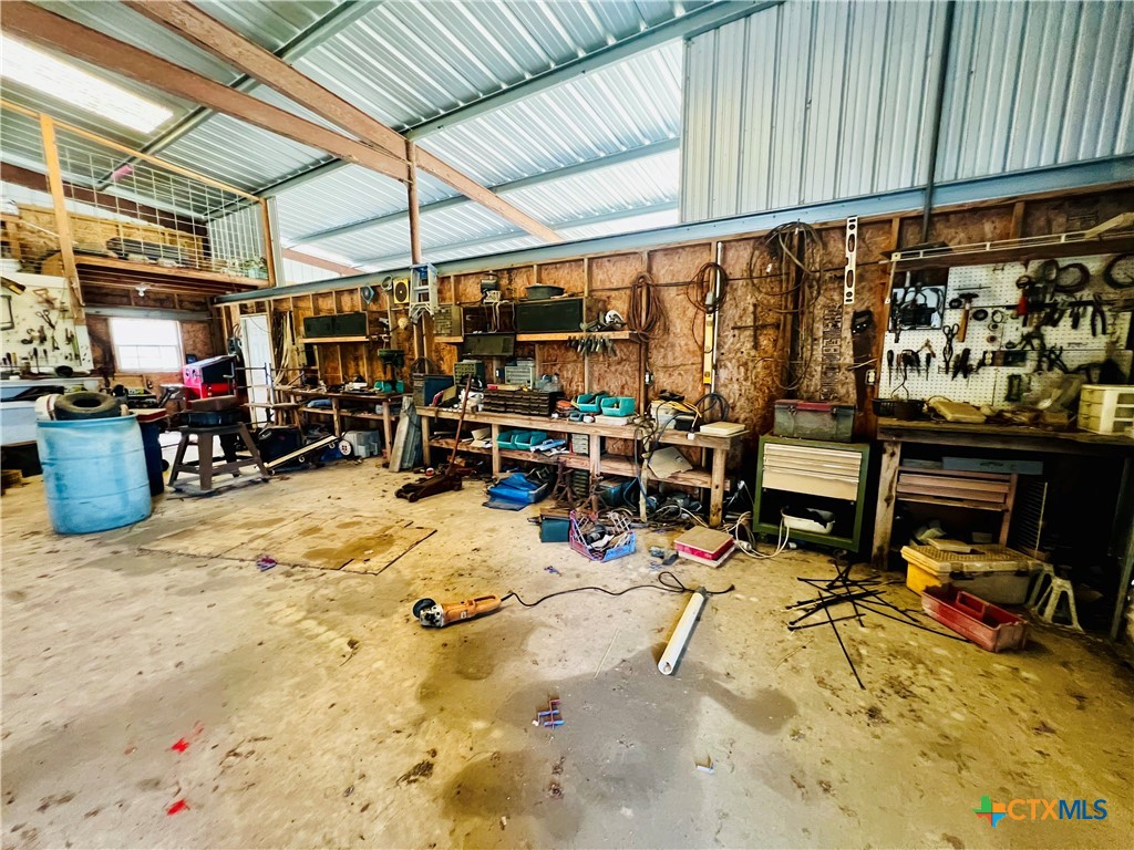 607 Quail Meadow Road Seadrift, TX 77983 - Photo 37 of 48 a view of storage and utility room