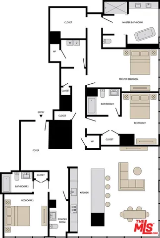 $15,500 | 1000 West 8th Street, Unit PH5803, Los Angeles, CA 90017