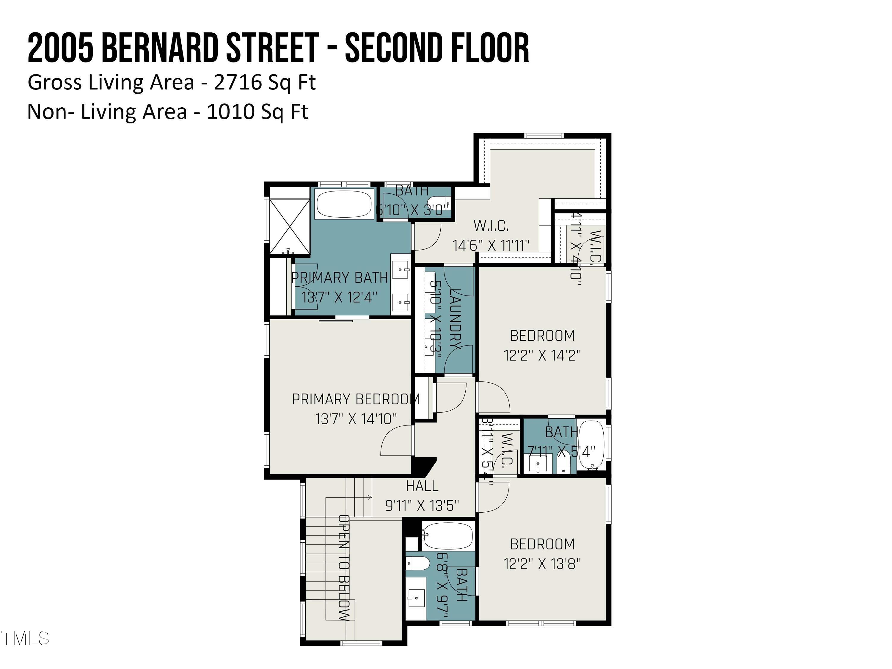 2005 Bernard Street Raleigh, NC 27608 - Photo 30 of 31 2005_bernard_street_-_second_floor_599