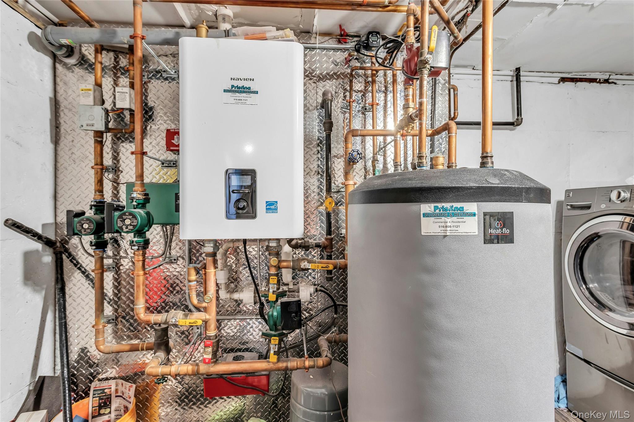 170 Old Courthouse Road Manhasset Hills, NY 11040 - Photo 30 of 35 Utility Room, Updated Navien Gas 2-Zone Furnace, Laundry Room