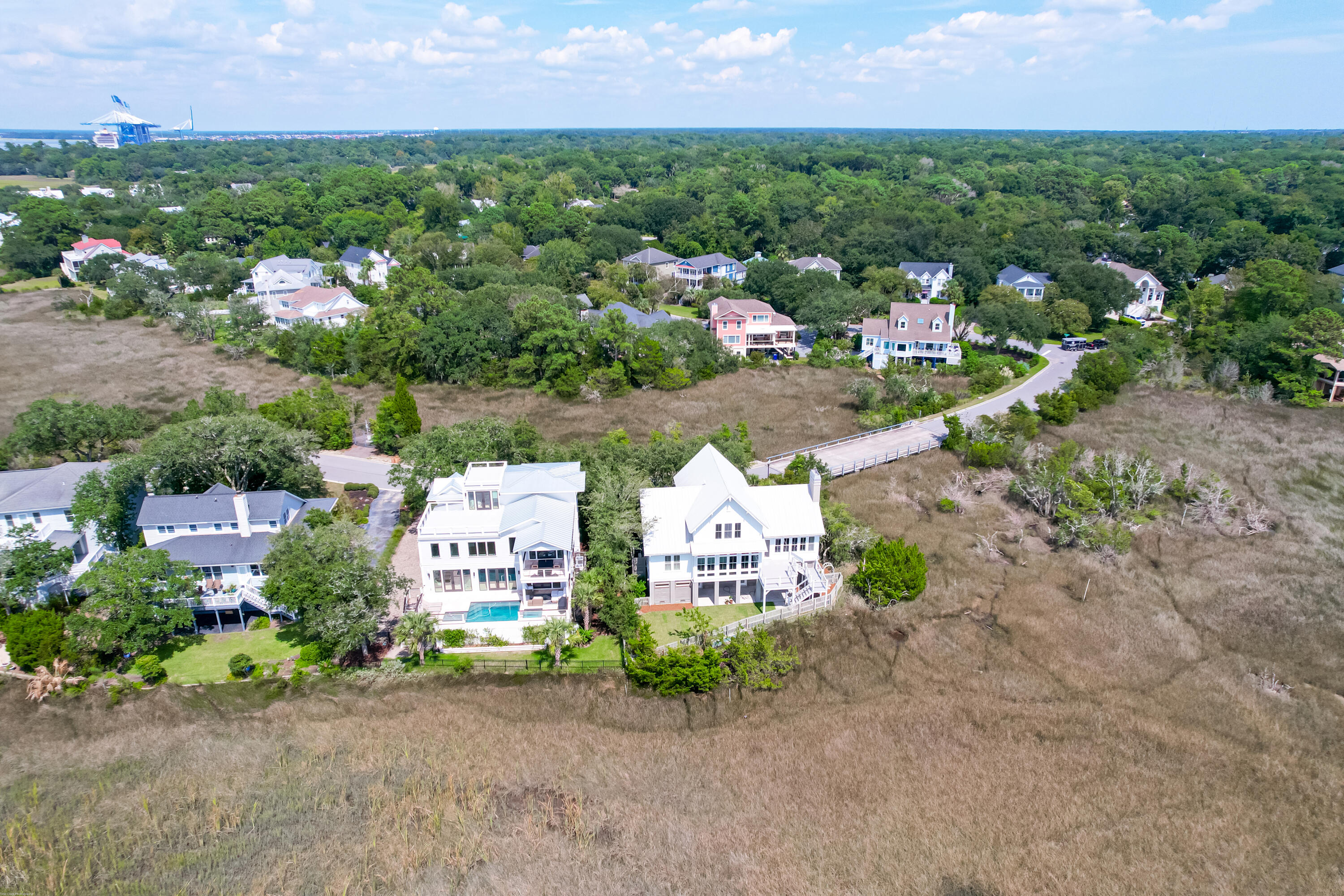 187 Harbour Watch Way Mount Pleasant, SC 29464 - Photo 66 of 67 Arial 25 (Harbor Side)