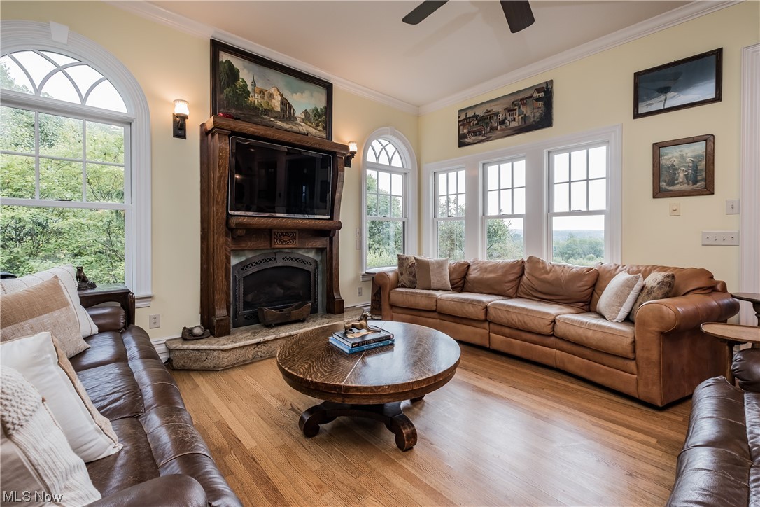 4156 Bair Road Northwest Dover, OH 44622 - Photo 8 of 35 GREAT ROOM - PANORAMIC VIEWS