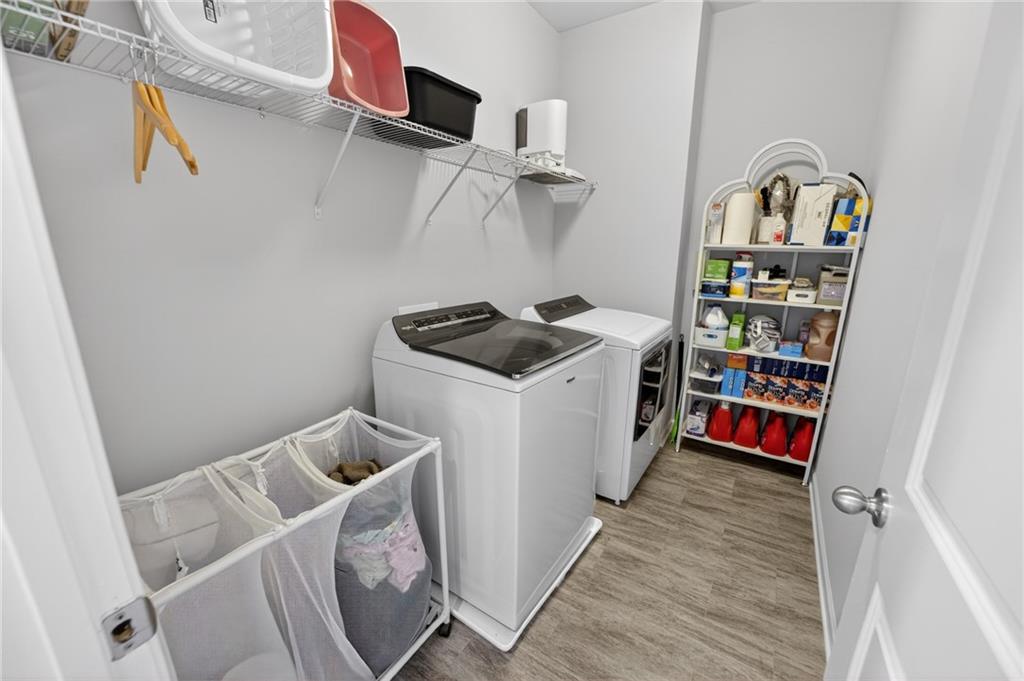 3586 Andover Way Buford, GA 30519 - Photo 37 of 63 a utility room with dryer and washer