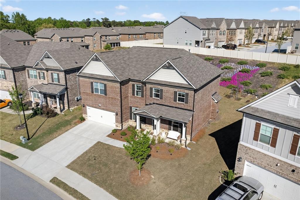 3586 Andover Way Buford, GA 30519 - Photo 52 of 63 an aerial view of multiple houses