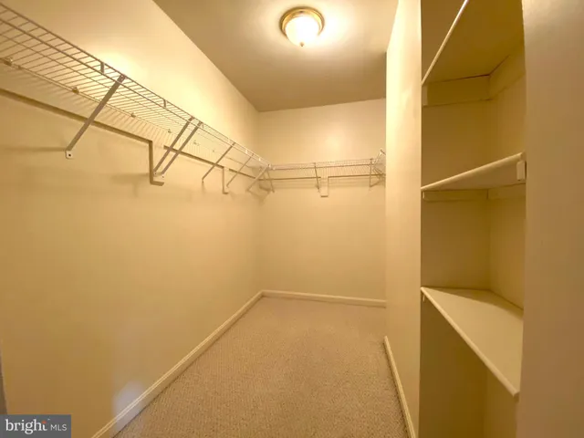 a bathroom with a bathtub and a toilet