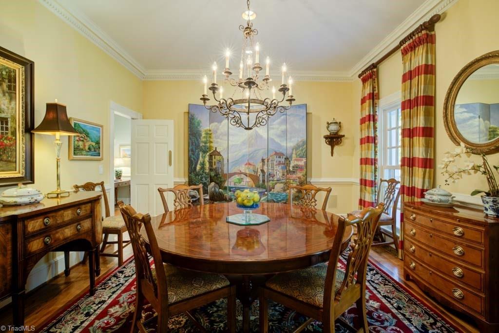 4464 Bent Tree Farm Road Winston-Salem, NC 27106 - Photo 18 of 50 Gracious yet comfortable dining room