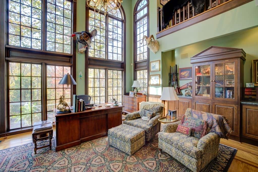 4464 Bent Tree Farm Road Winston-Salem, NC 27106 - Photo 29 of 50 Main-level two-story study